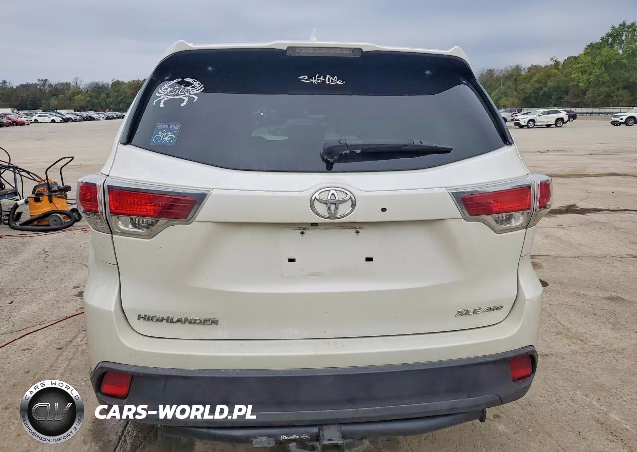 2016 Toyota Highlander Xle VIN:5TDJKRFH1GS255120 - 6