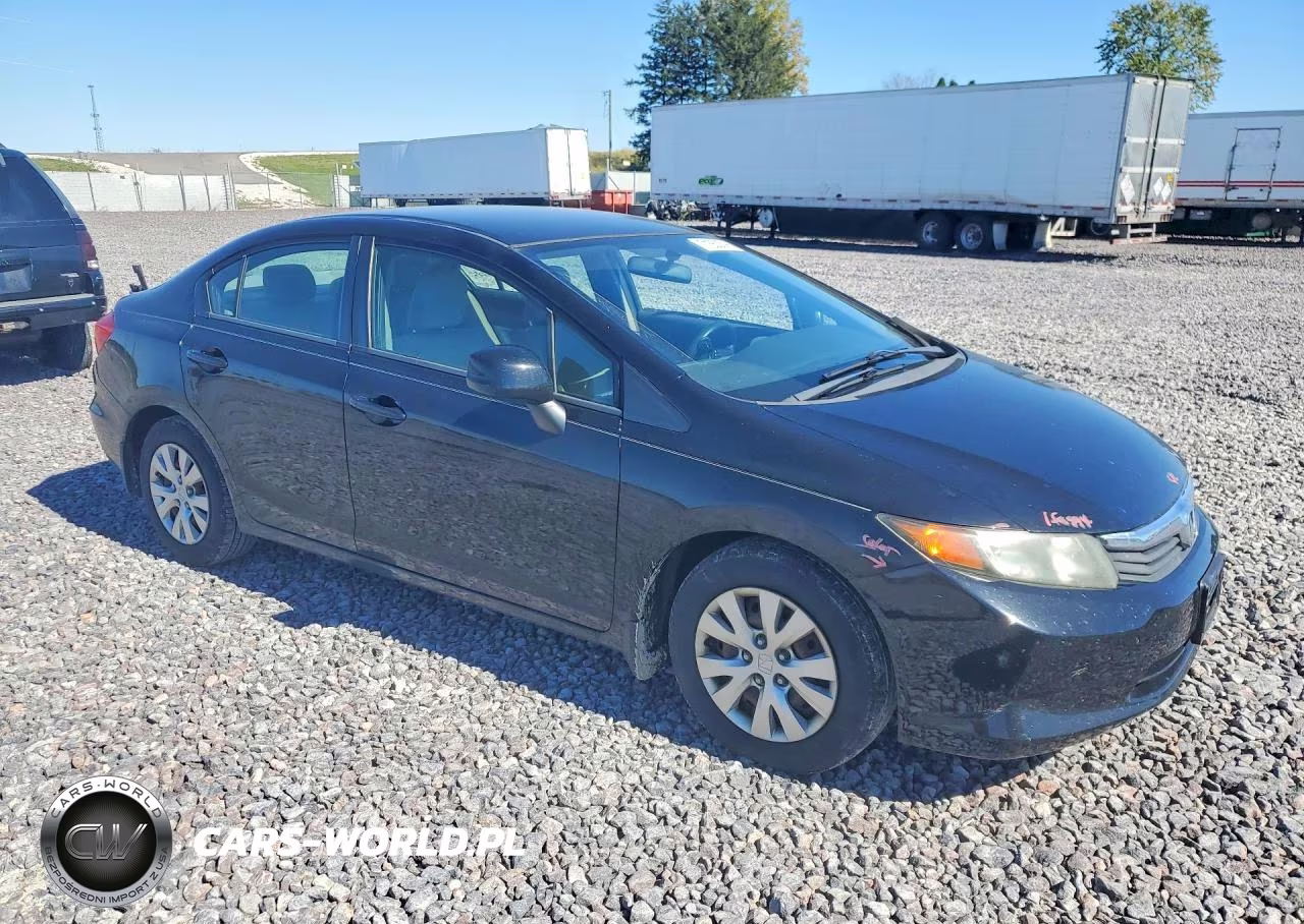 2012 Honda Civic Lx VIN:19XFB2F59CE059353 - 4