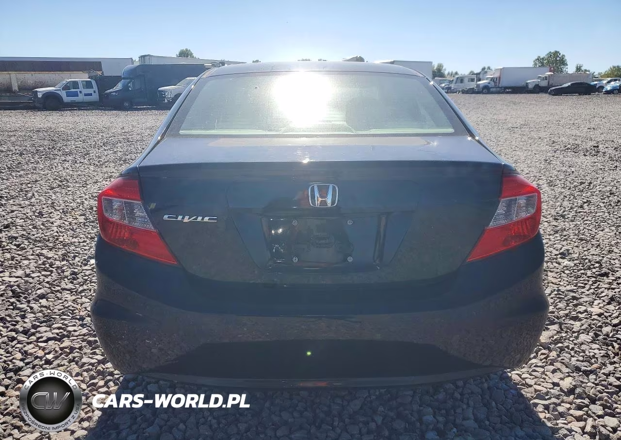 2012 Honda Civic Lx VIN:19XFB2F59CE059353 - 6