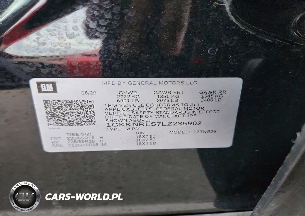 2020 GMC Acadia Sle VIN:1GKKNRLS7LZ235902 - 13