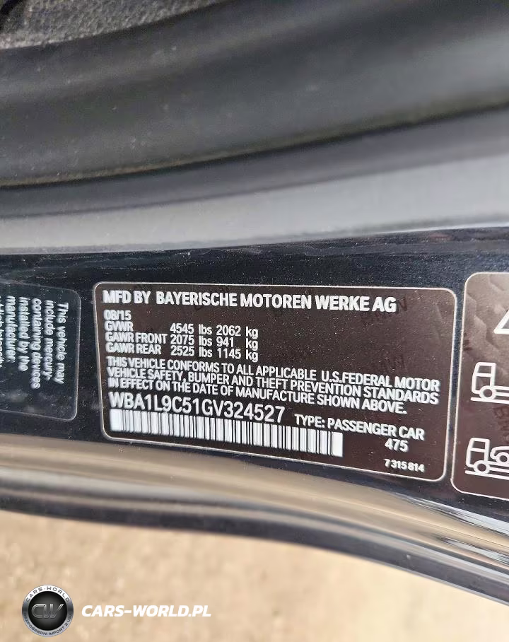 2016 BMW 228 Xi Sulev VIN:WBA1L9C51GV324527 - 13
