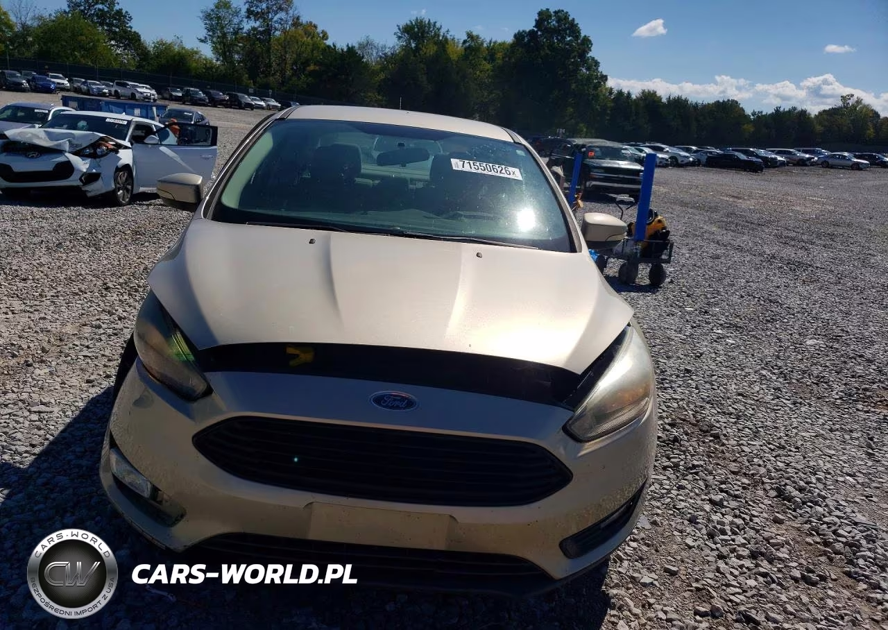 2017 Ford Focus Se VIN:1FADP3FEXHL266076 - 5