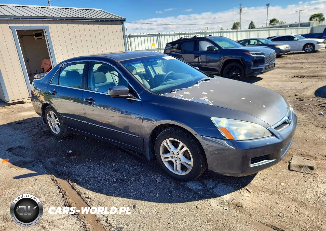 2007 Honda Accord Ex VIN:1HGCM56727A005337 - 4