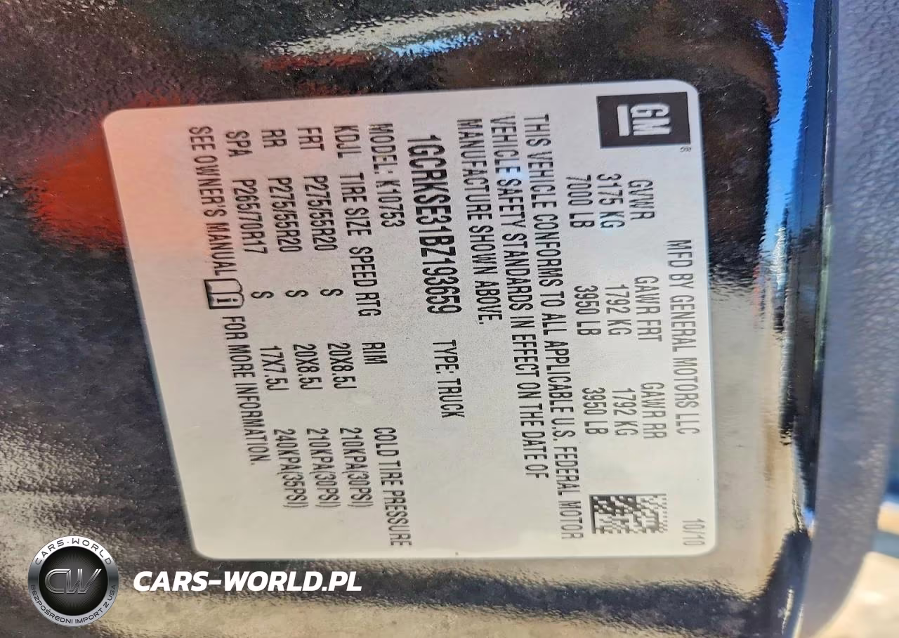 2011 Chevrolet Silverado K1500 Lt VIN:1GCRKSE31BZ193659 - 13