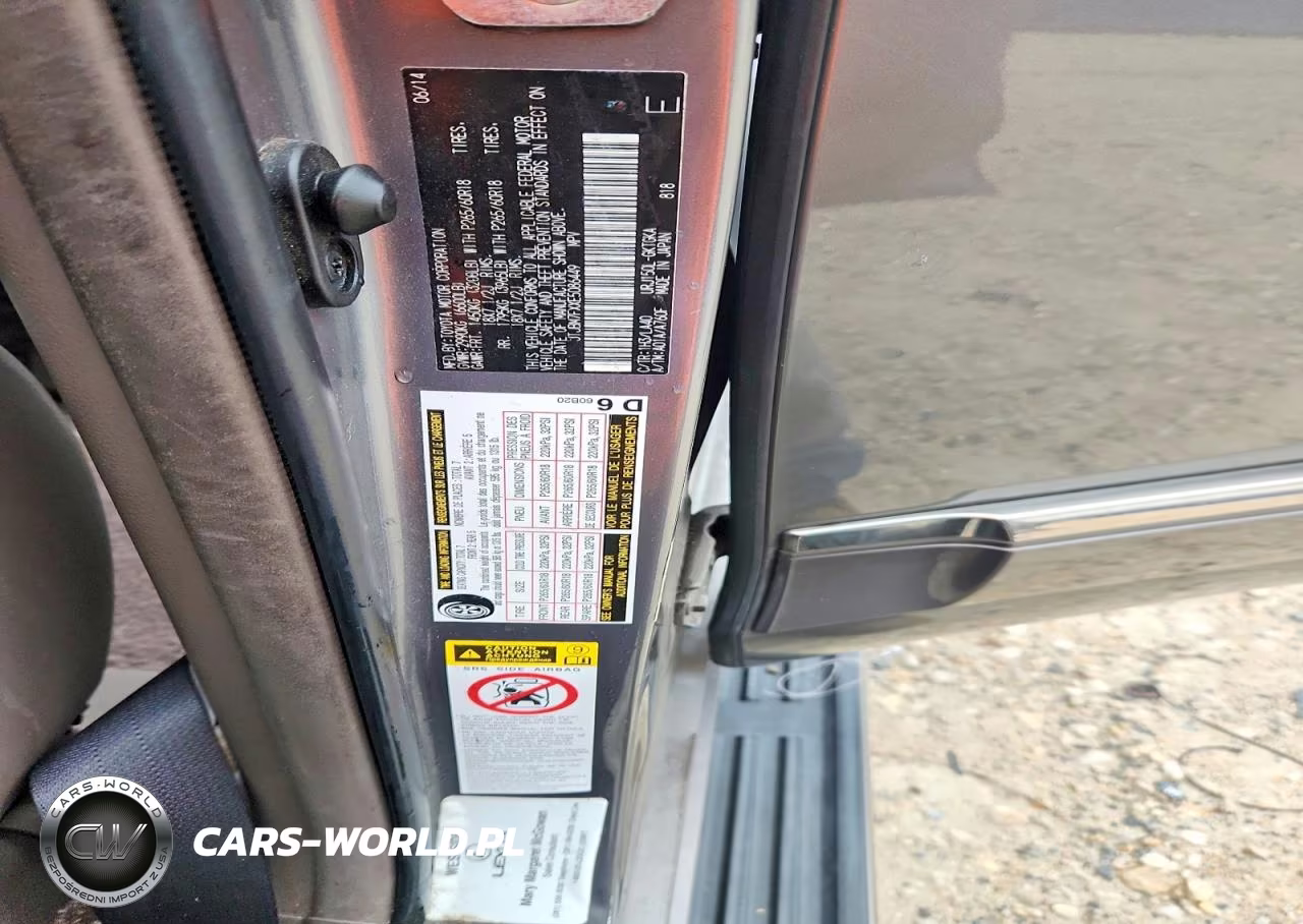 2014 Lexus Gx 460 VIN:JTJBM7FXXE5086449 - 13