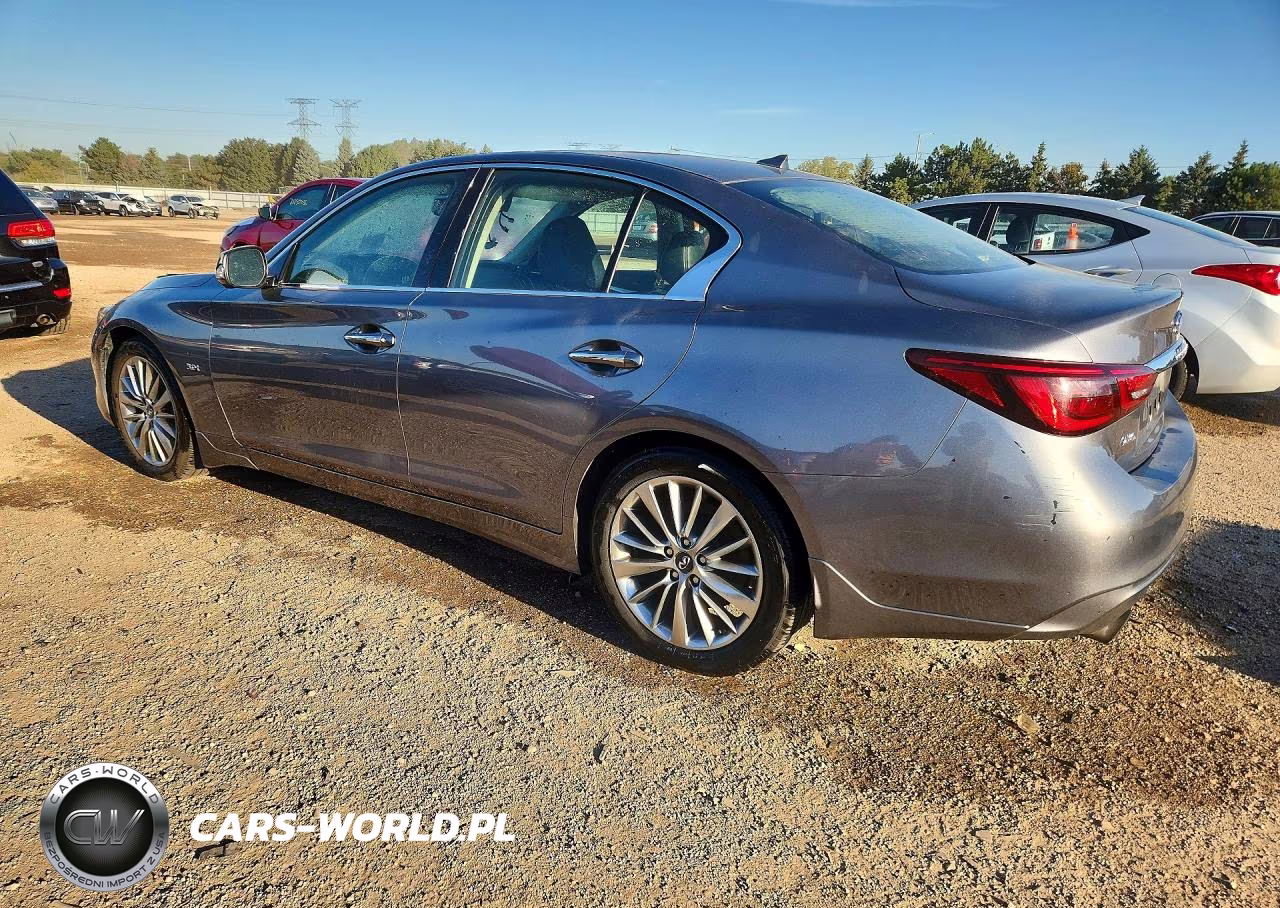 2018 Infiniti Q50 3.0T Luxe VIN:JN1EV7AR9JM611655 - 2
