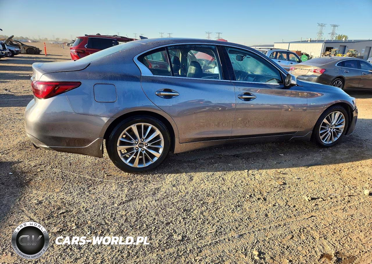 2018 Infiniti Q50 3.0T Luxe VIN:JN1EV7AR9JM611655 - 3