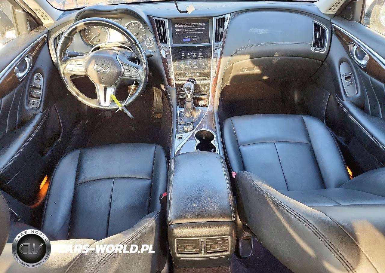 2018 Infiniti Q50 3.0T Luxe VIN:JN1EV7AR9JM611655 - 8
