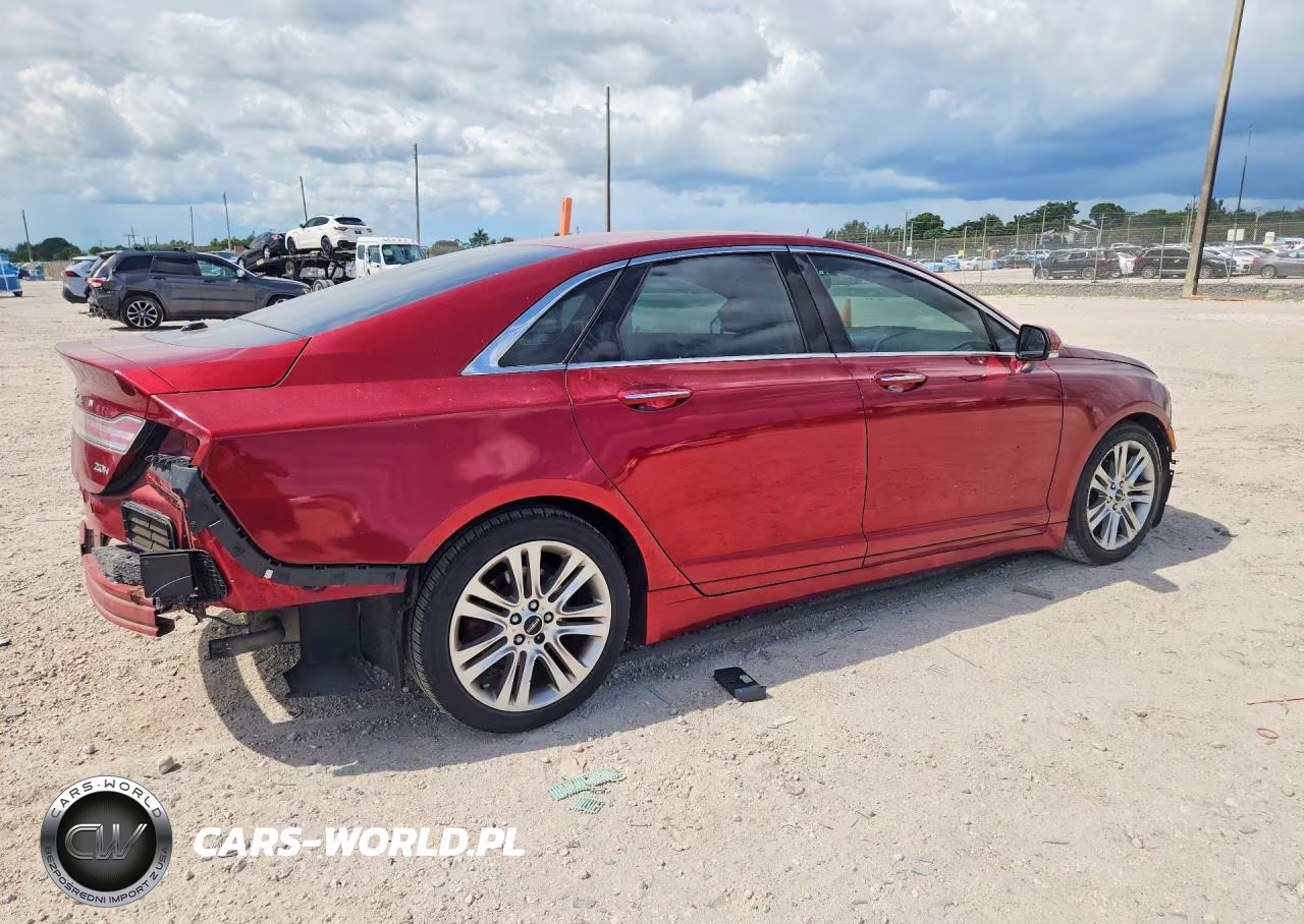 2015 Lincoln Mkz Hybrid VIN:3LN6L2LU2FR626598 - 3