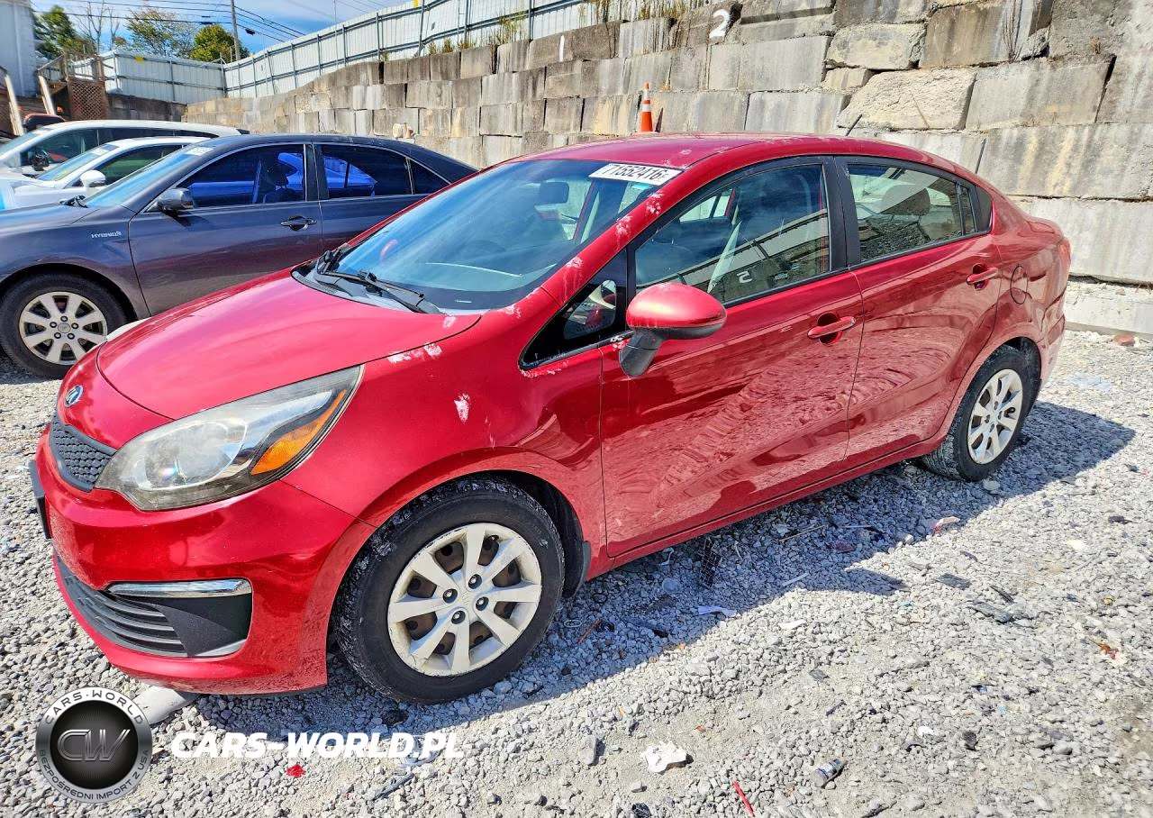 2017 Kia Rio Lx VIN:KNADM4A38H6035316 - 1
