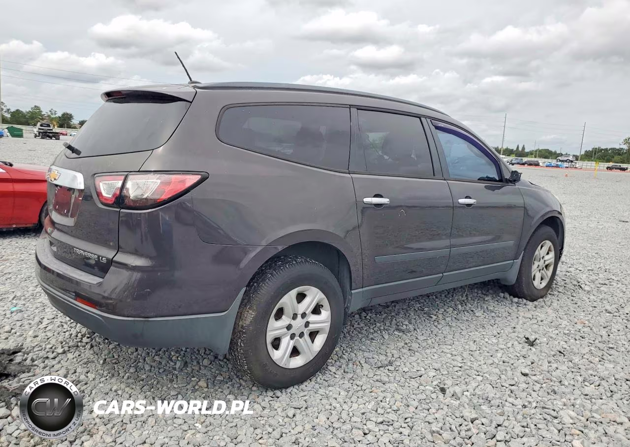 2014 Chevrolet Traverse Ls VIN:1GNKRFED6EJ236058 - 3