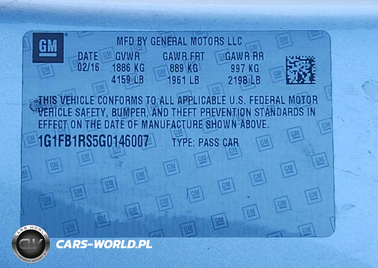 2016 Chevrolet Camaro Lt VIN:1G1FB1RS5G0146007 - 12