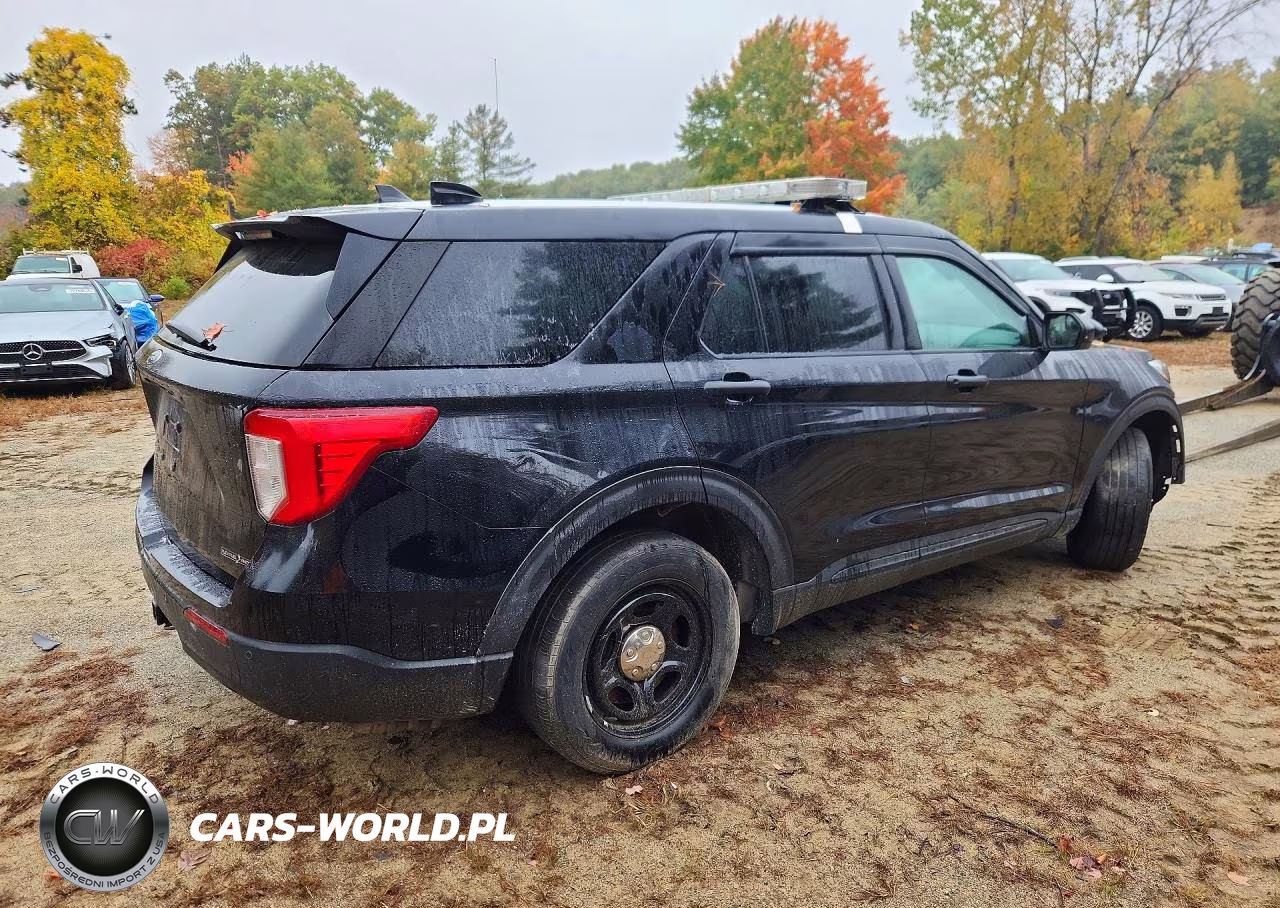 2021 Ford Explorer Police Interceptor VIN:1FM5K8AB6MGA86650 - 3