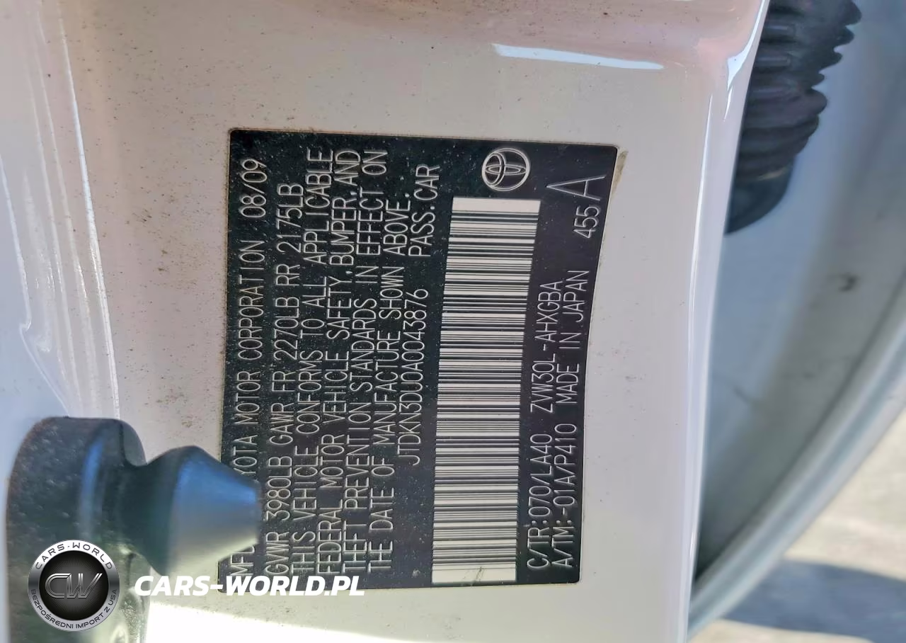 2010 Toyota Prius Iv VIN:JTDKN3DU0A0043876 - 12