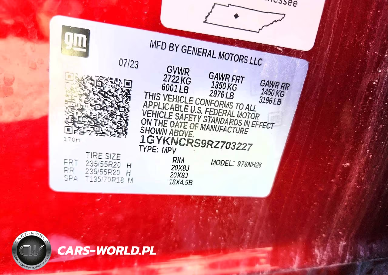 2024 Cadillac Xt5 Premium Luxury VIN:1GYKNCRS9RZ703227 - 14