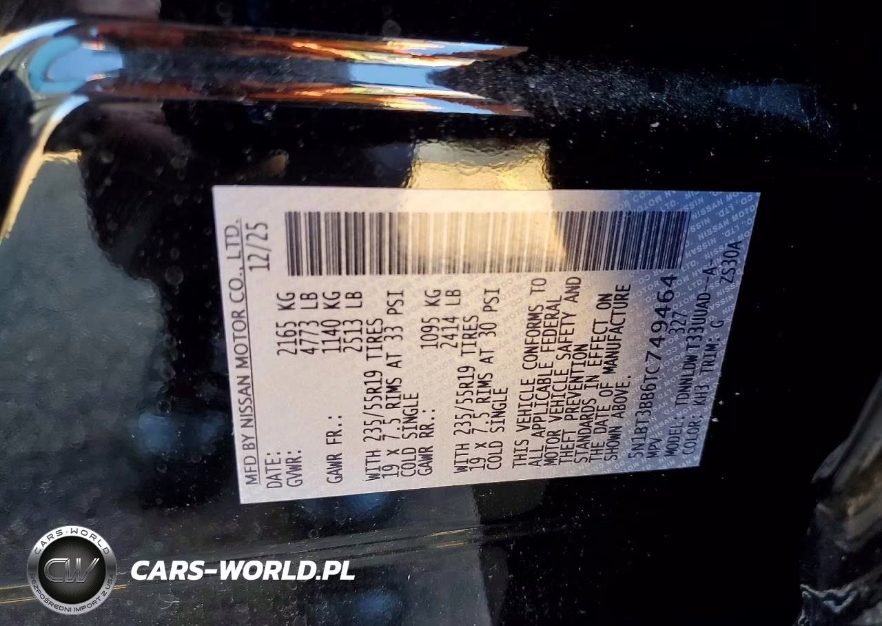 2026 Nissan Rogue Dark Armor VIN:5N1BT3BB6TC749464 - 13