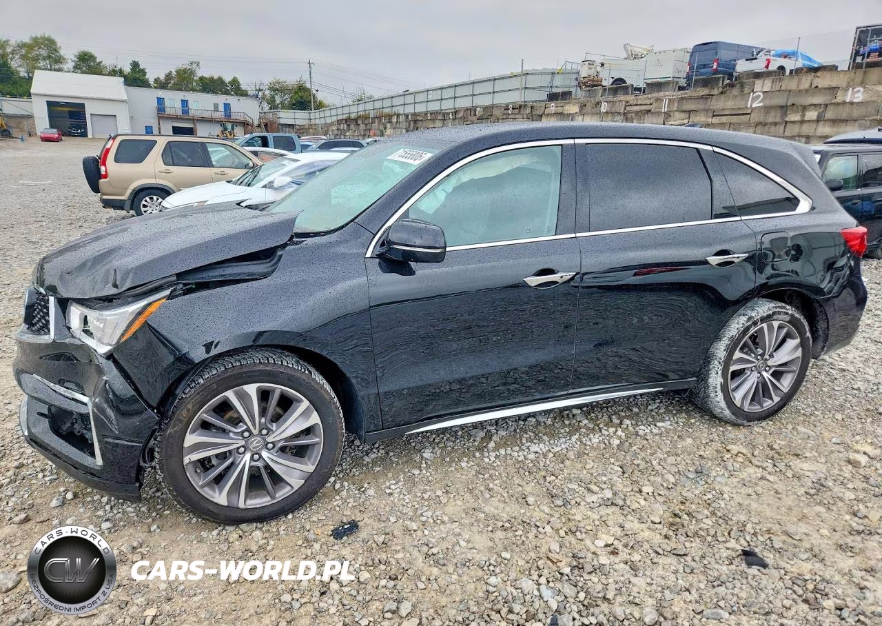 2018 Acura Mdx Technology VIN:5J8YD4H57JL018608 - 1