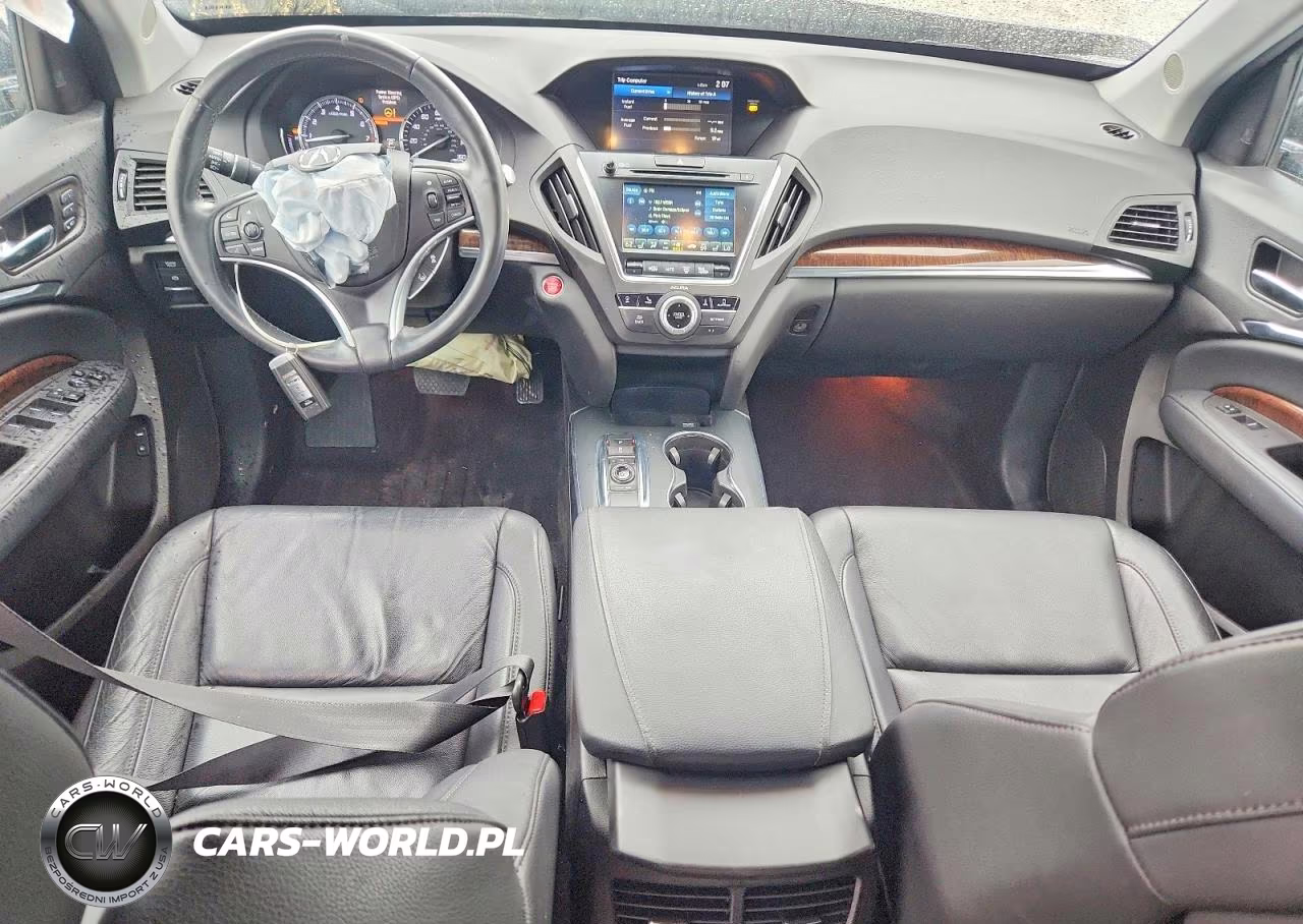 2018 Acura Mdx Technology VIN:5J8YD4H57JL018608 - 8