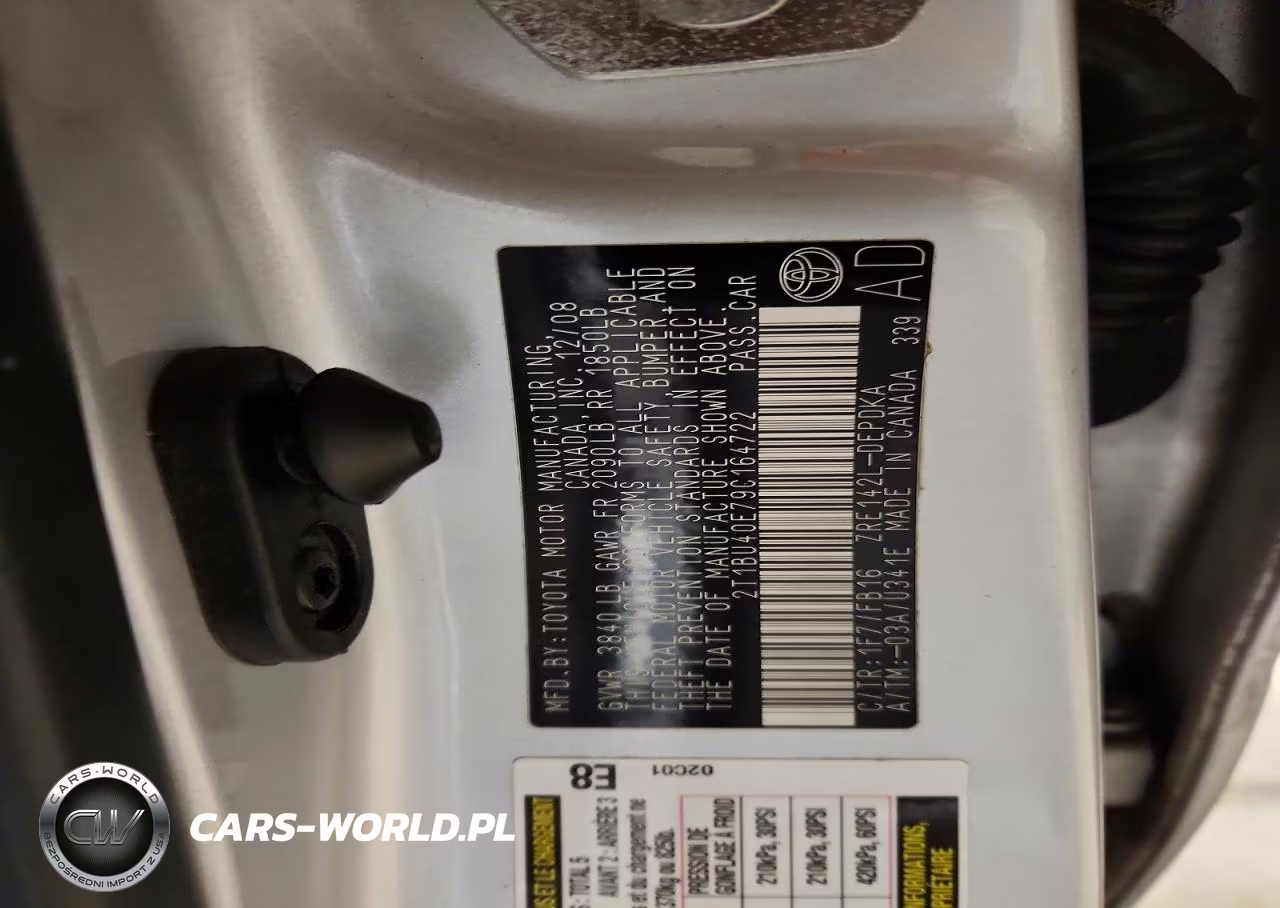 2009 Toyota Corolla Le VIN:2T1BU40E79C164722 - 12