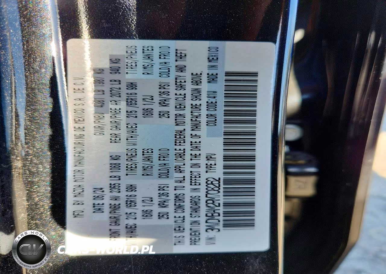 2024 Mazda Cx-30 VIN:3MVDMBAM2RM708262 - 14
