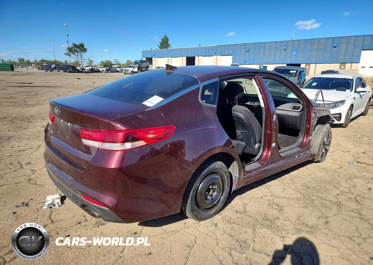 2018 Kia Optima Lx VIN:5XXGT4L37JG217810 - 3