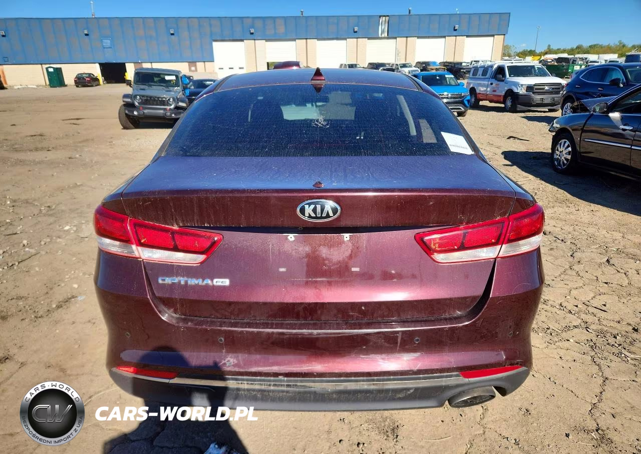 2018 Kia Optima Lx VIN:5XXGT4L37JG217810 - 6