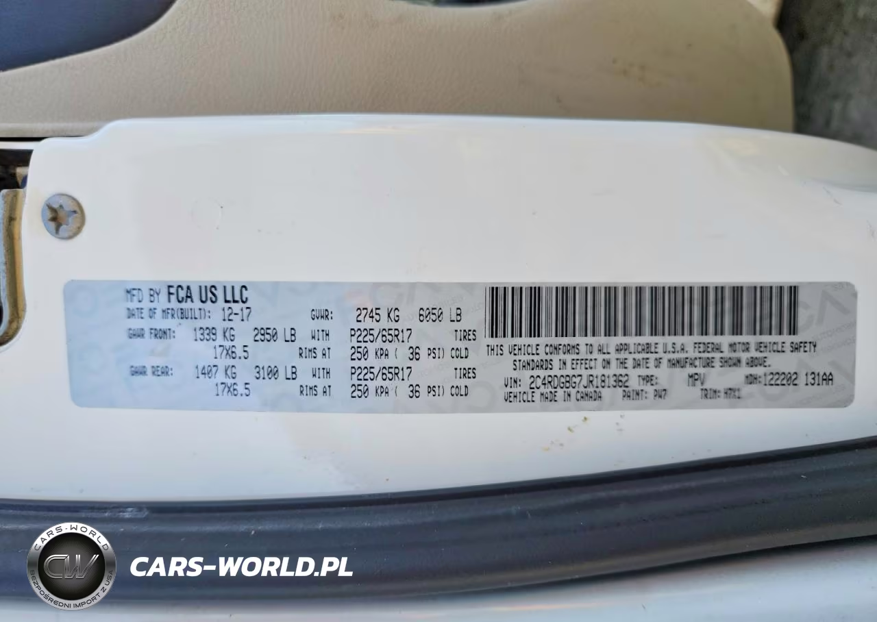 2018 Dodge Grand Caravan Se VIN:2C4RDGBG7JR181362 - 13