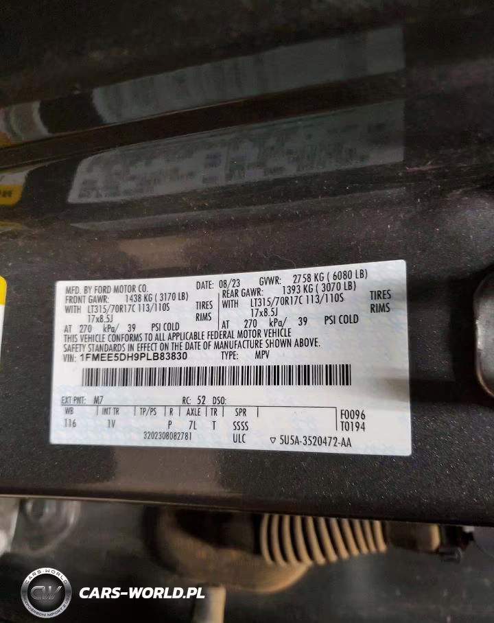 2023 Ford Bronco Base VIN:1FMEE5DH9PLB83830 - 13