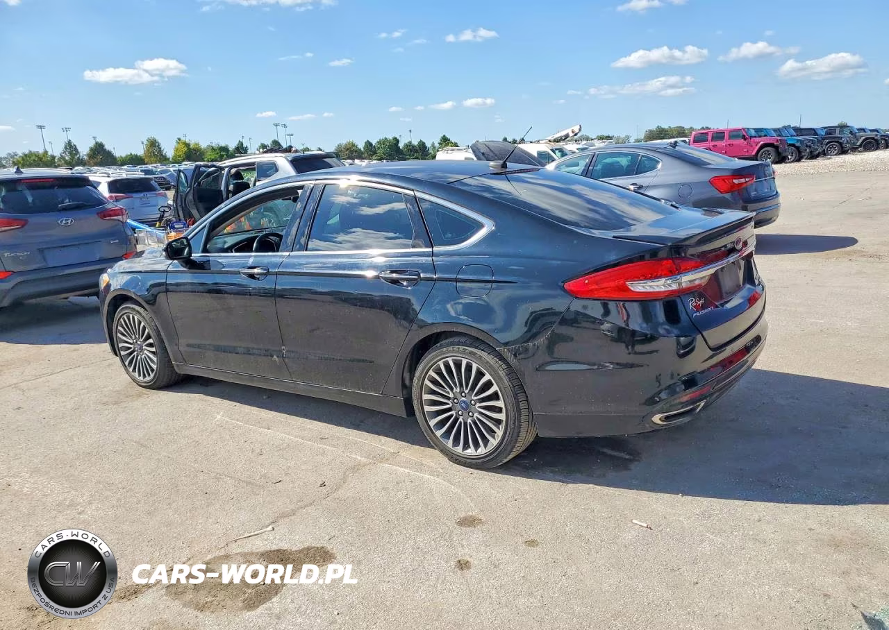2017 Ford Fusion Titanium VIN:3FA6P0K9XHR185919 - 2