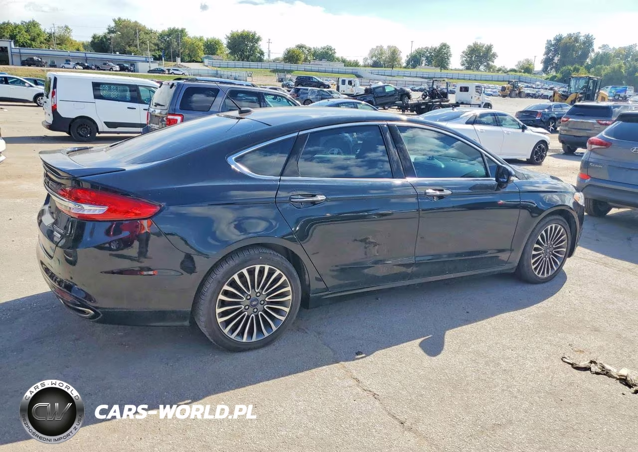 2017 Ford Fusion Titanium VIN:3FA6P0K9XHR185919 - 3
