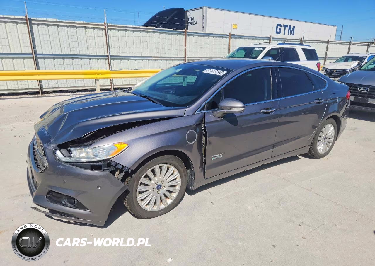 2013 Ford Fusion Titanium Phev VIN:3FA6P0SU8DR260499 - 1