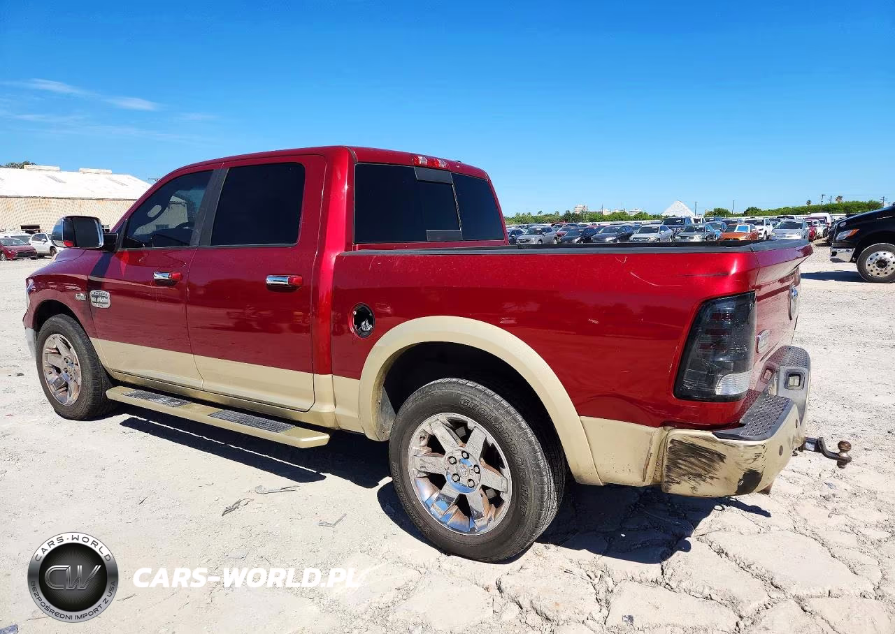 2012 Dodge Ram 1500 Longhorn VIN:1C6RD6PT8CS208125 - 2