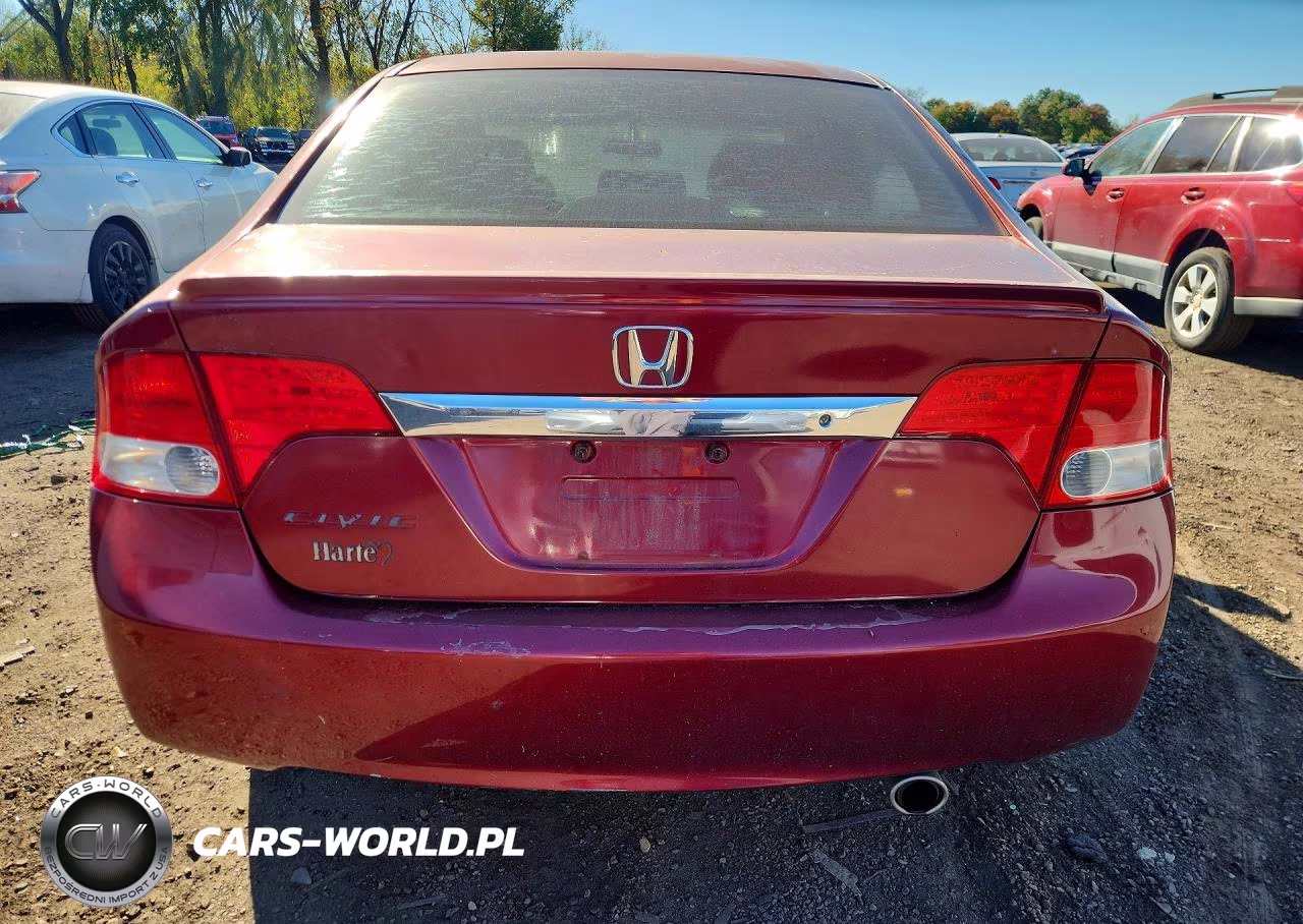 2009 Honda Civic Lx-S VIN:2HGFA16659H336553 - 6