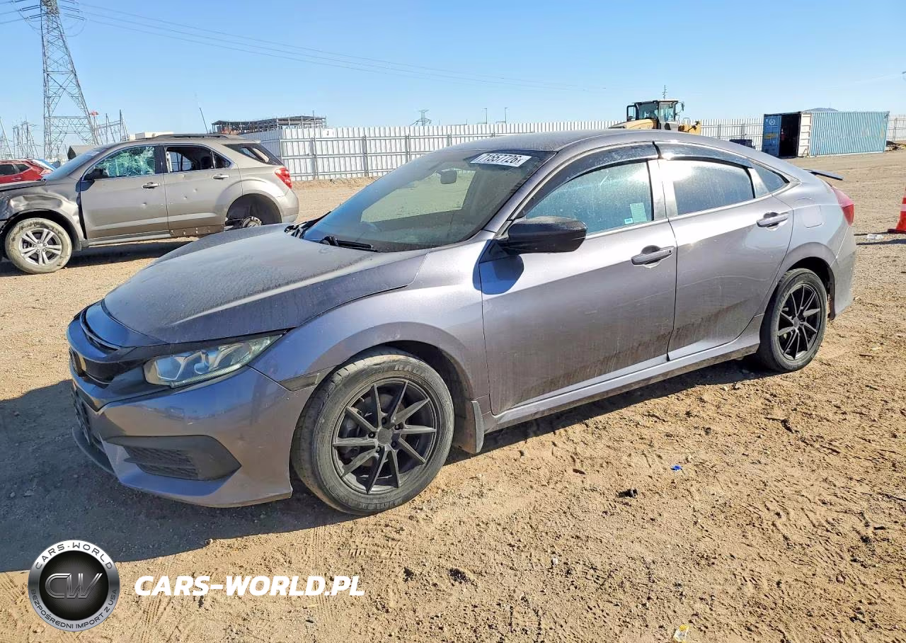 2018 Honda Civic Lx VIN:2HGFC2E59JH582292 - 1