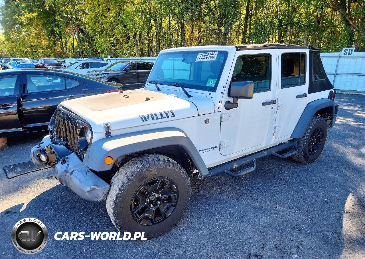 2018 Jeep Wrangler Unlimited Sport VIN:1C4BJWDG6JL836508 - 1