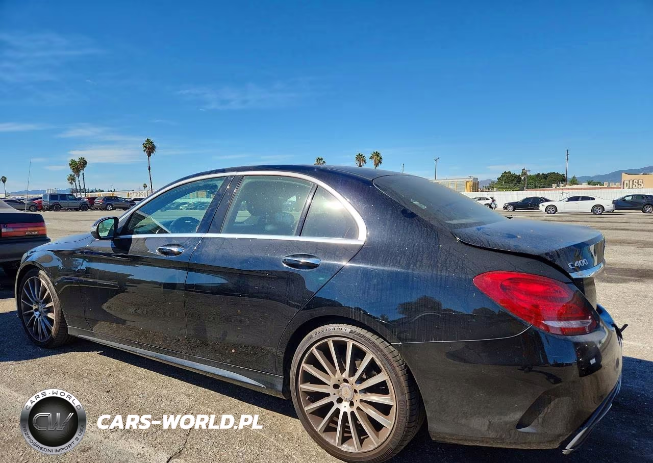 2015 Mercedes-Benz C 400 4Matic VIN:55SWF6GB1FU021905 - 2