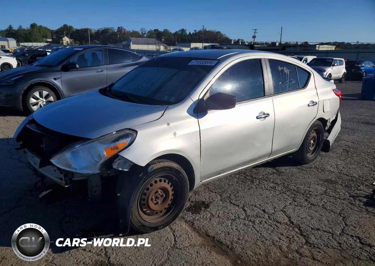 2018 Nissan Versa Sv VIN:3N1CN7AP5JL884088 - 1