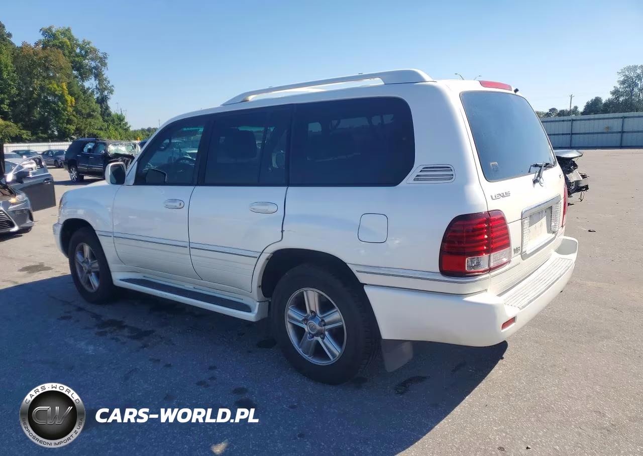 2006 Lexus Lx 470 VIN:JTJHT00W264005584 - 2