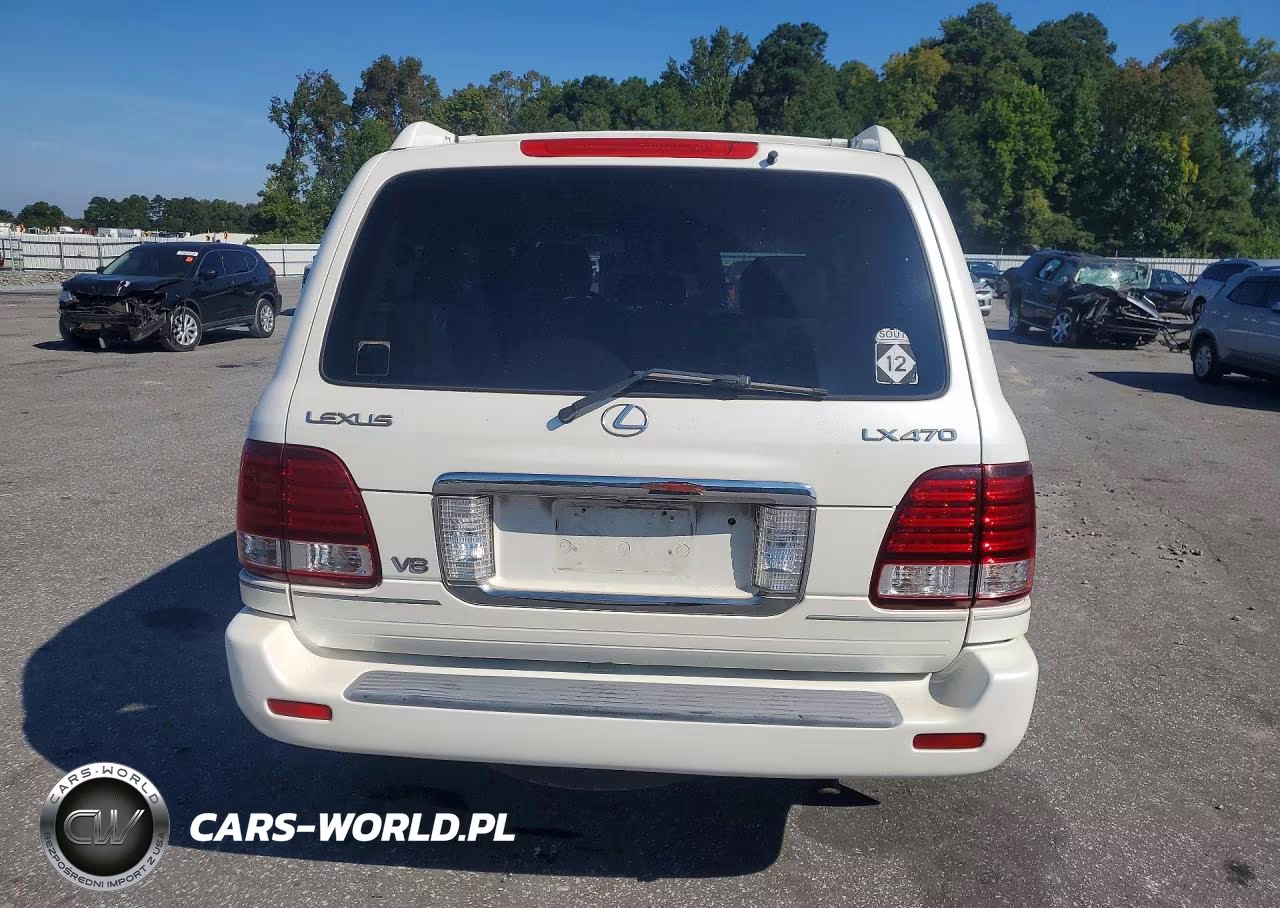 2006 Lexus Lx 470 VIN:JTJHT00W264005584 - 6