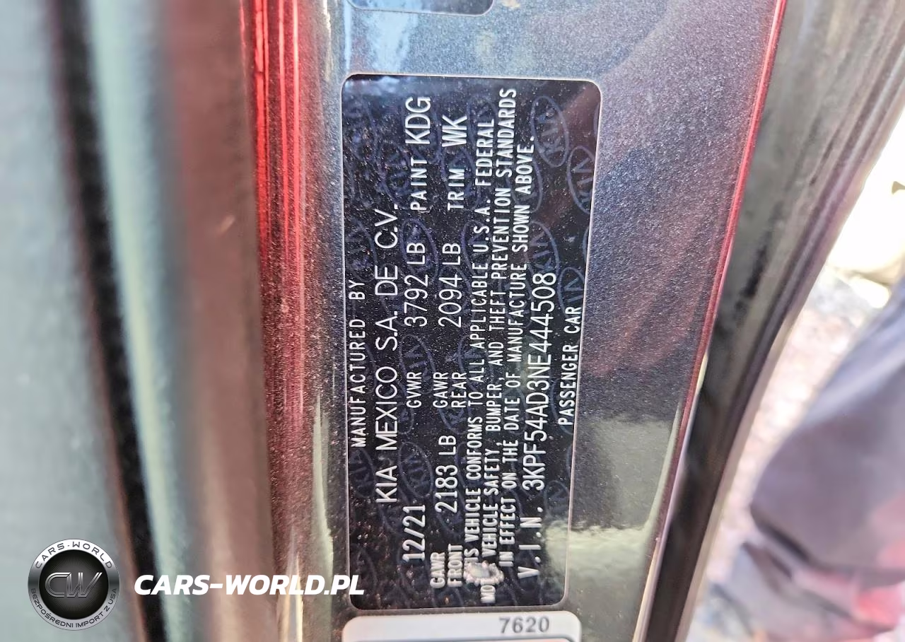 2022 Kia Forte Gt Line VIN:3KPF54AD3NE444508 - 12