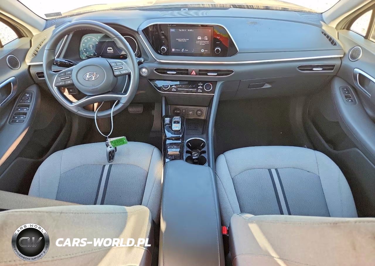 2021 Hyundai Sonata Sel VIN:5NPEF4JA5MH124146 - 8