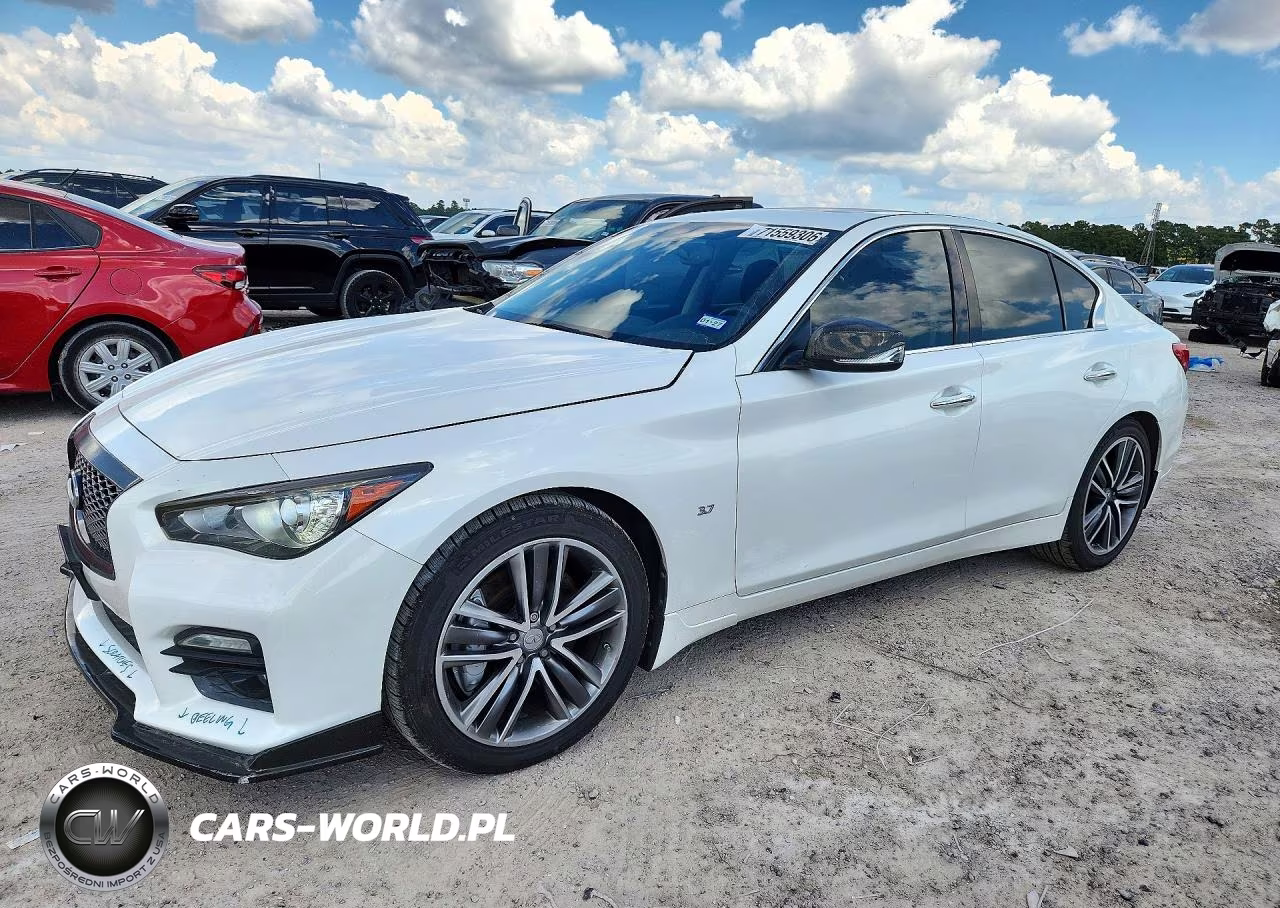 2015 Infiniti Q50 Sport VIN:JN1BV7AR7FM409018 - 1