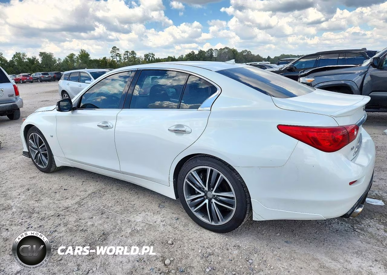 2015 Infiniti Q50 Sport VIN:JN1BV7AR7FM409018 - 2