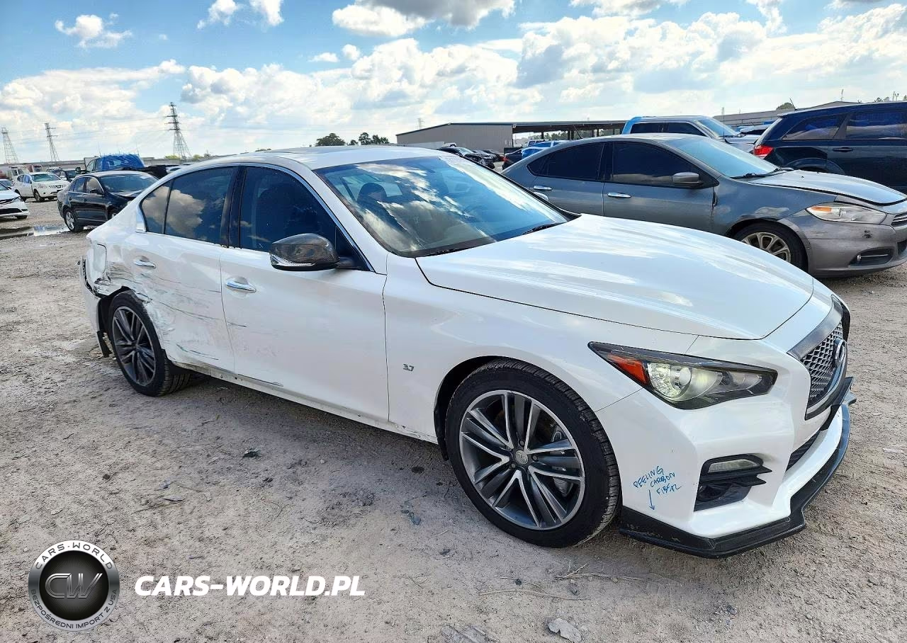 2015 Infiniti Q50 Sport VIN:JN1BV7AR7FM409018 - 4