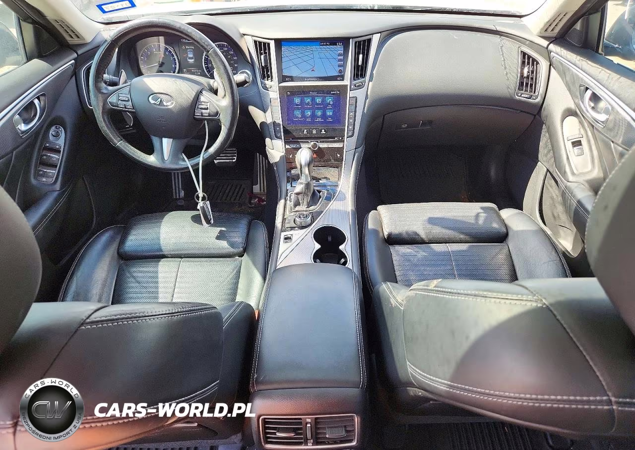 2015 Infiniti Q50 Sport VIN:JN1BV7AR7FM409018 - 8