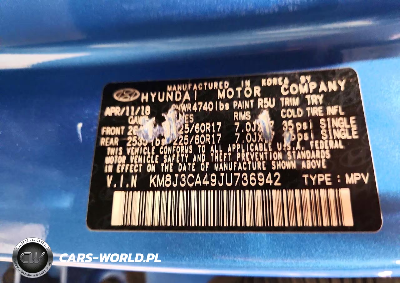 2018 Hyundai Tucson Sel VIN:KM8J3CA49JU736942 - 13