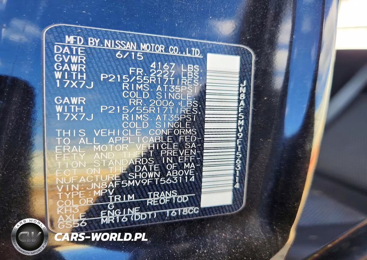 2015 Nissan Juke S VIN:JN8AF5MV9FT563114 - 14