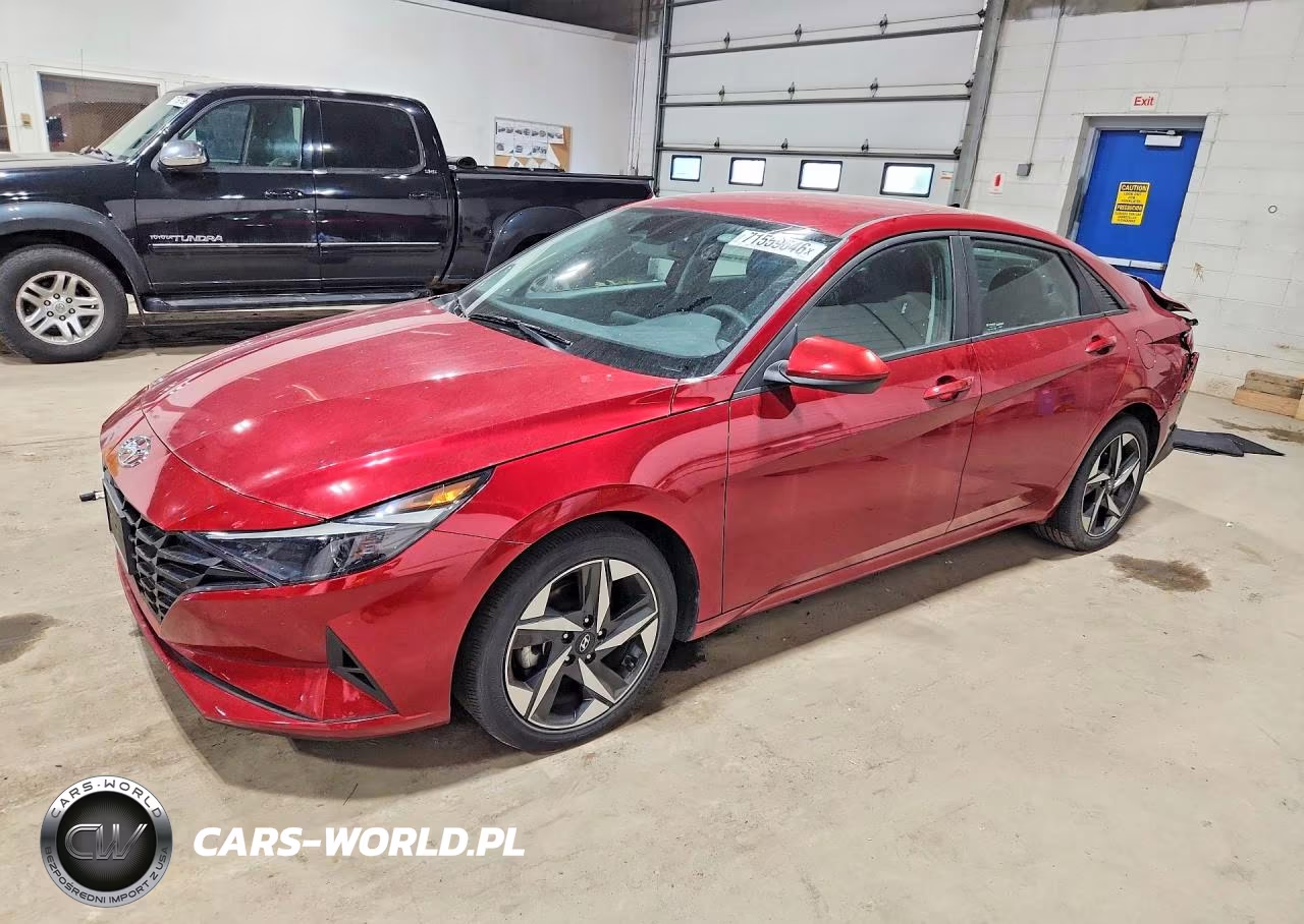 2023 Hyundai Elantra Sel VIN:KMHLS4AG7PU567184 - 1