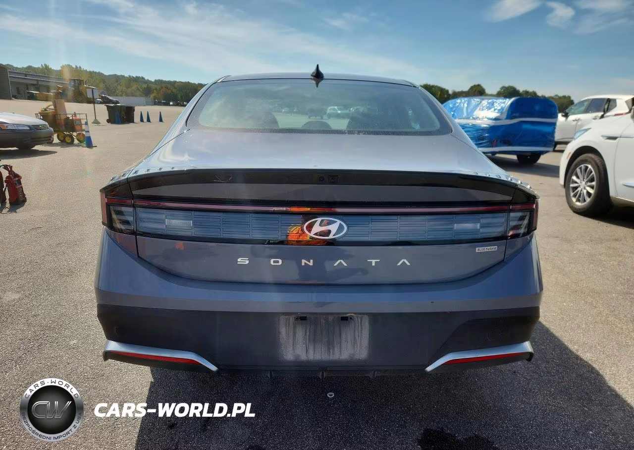 2026 Hyundai Sonata Hybrid Blue VIN:KMHL24JJ5TA167440 - 6
