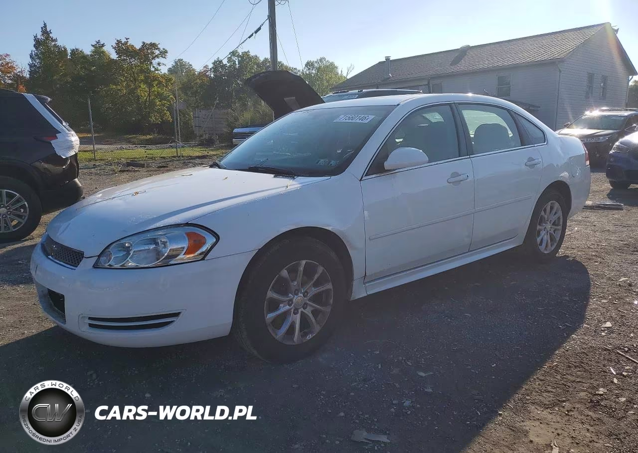 2015 Chevrolet Impala Limited Lt VIN:2G1WB5E32F1161606 - 1